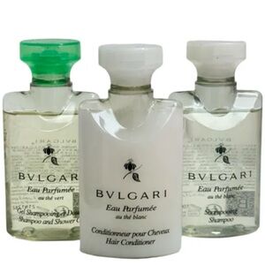 Bulgari Skincare Set Green and White